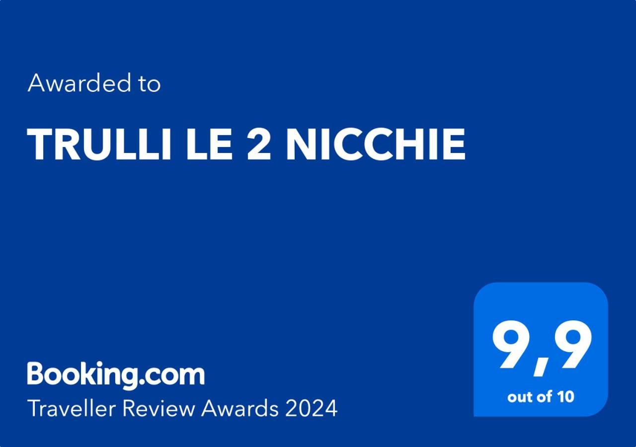 Trulli Le 2 Nicchie Villa Locorotondo Dış mekan fotoğraf